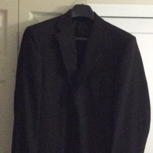 Black dress coat by Paul Fredrick